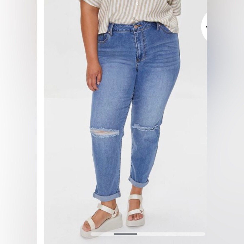 Forever 21 boyfriend jeans